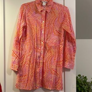 Trina turk cotton top